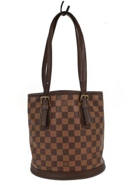 LOUIS VUITTON MARAIS HAND TOTE BAG DAMIER EBENE